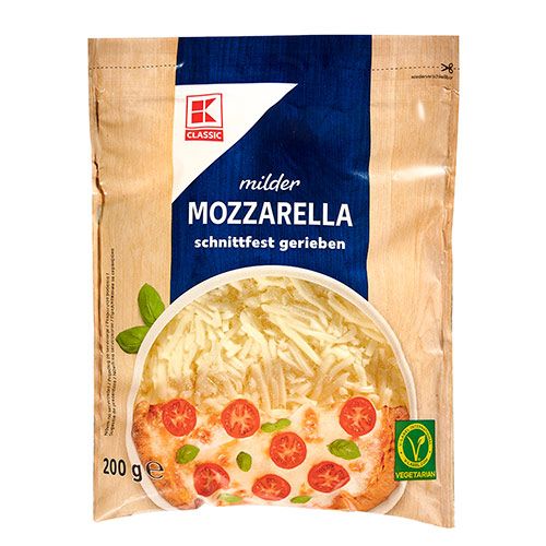 K-Classic настъргана моцарела  200g