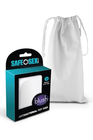 Husa Jucarii Sexuale Blush »Antibacterial Toy Bag« 31 cm - Alb