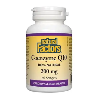 Коензим Q10 капсули антиоксидант 200мг х60 Natural Factors