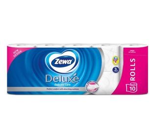 ZEWA toalet papir deluxe pure white 10 KOM | 7322541171746