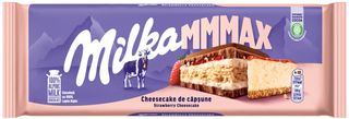 Milka ciocolata cheesecake cu capsune 300g