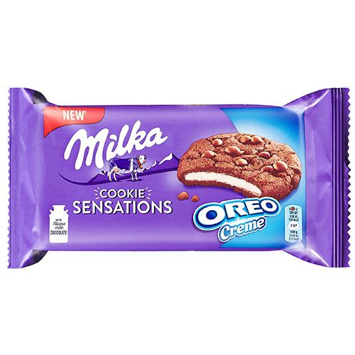 Milka бисквити Cookies Sensations Oreo 156g