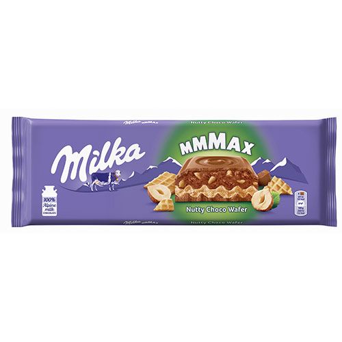 Milka шоколад млечен choco wafer