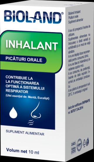 Inhalant Picaturi Orale X10Ml Biolandbiofarm