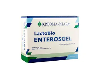 Lactobio Enterosgel plic 15g Cutie N30