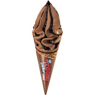 Inghetata la cornet Topgun Over Choco, 134.3 g