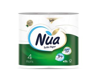 NUA Hârtie igienică 4 role, 3 straturi, 18.2m