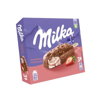 Milka, Inghetata Strawberry Cheesecake 3x90ml (ID 63806)
