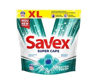 SAVEX Capsule-gel pentru rufe Super Caps Extra Fresh 42buc