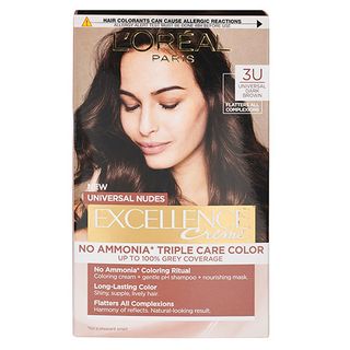 L'Oreal Paris Excellence Universal Nudes боя за коса 3U Dark Brown / 00108716