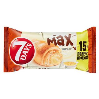 7 DAYS Кроасан Мах крем Брюле 92г \ 00059633