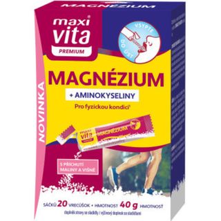 MAXI VITA magnezijum + aminokiseline kesica 20 KOM | 8595011144826
