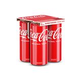 COCA-COLA 0.33 1X4 CAN 138762