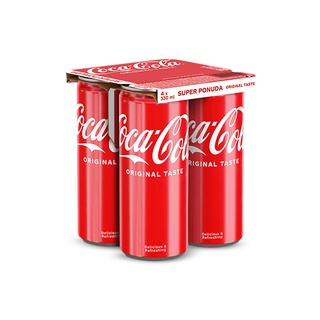 COCA-COLA 0.33 1X4 CAN 138762