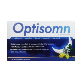 Zdrovit Optisomn 28 Comprimate Filmate