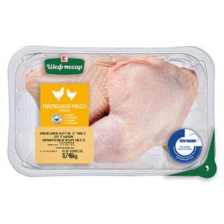 Шеф Месар, пилешко цяло бутче /цена за кг/ / 00091215