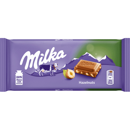 Milka Шоколад лешници
