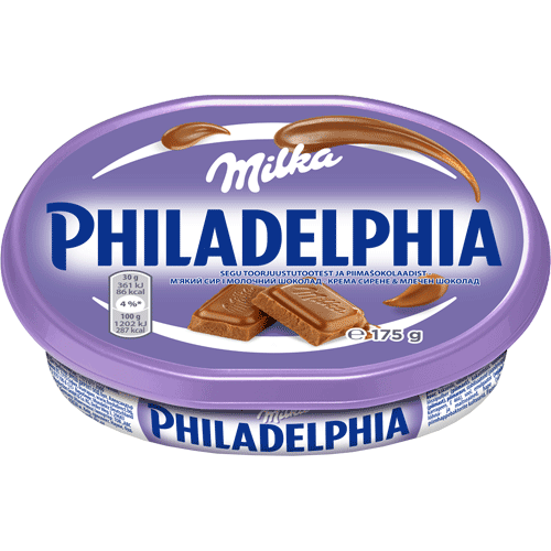 Philadelphia / Филаделфия Крема сирене с Milka