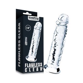 Dildo Flawless Clear Lovetoy 7 Inch