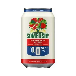 CIDER JAGODA LIMETA 0,0% 0,33 L SOMERSBY LIM
