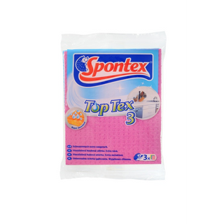 Truleks krpa 15.5x18.5cm Top Tex 3/1 sort Spontex 97042163