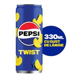 Pepsi Twist, Bautura Cola, Doza, 330ml