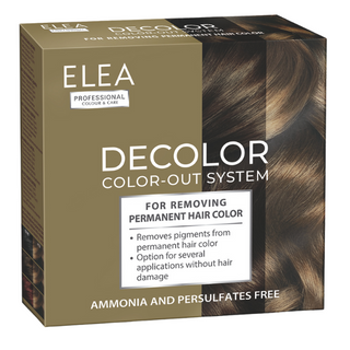 Sistem pentru indepartarea vopselei de par Decolor, Elea | 330 ml
