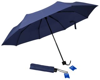 Vivess Чадър сгъваем тъмно син 1 БР / 38944508