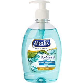 Течен сапун Medix Blue Mineral с помпа, 400 ml / 00057117