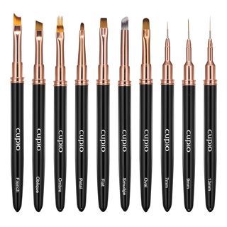 Pensule Cupio Nail Artist Set 10