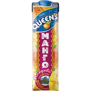Queens плодова напитка манго 24% 1 л ТР \ 00067468