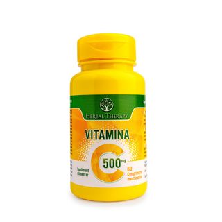Vitamina C 500 mg N60 - comprimate masticabile