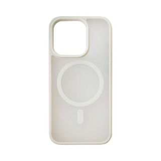 Capac Protectie Spate Cellara Colectia Shade Magsafe Compatibil Cu iPhone 15 Pro - Alb,CL76492