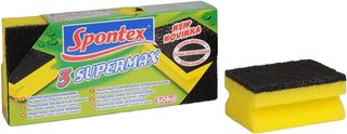 Sunđer za pranje posuđa sa pov.za ribanje Supermax 3/1 Spontex 97670009