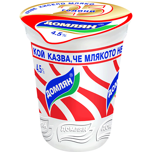 Домлян Кисело мляко 4,5%