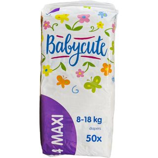 Babycute, Scutece bebelusi Marimea 4, 8-18 kg, 50 bucati (ID 30429)
