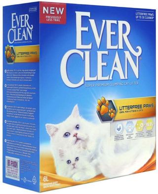 EVER CLEAN Litterfree Paws Nisip pentru pisici 6L