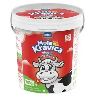Moja kravica pavlaka 20% m.m 700g 8601500111009