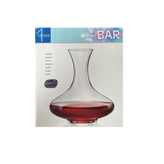Decantor din sticla cristalina Bohemia cu capacitate de 1200ml
