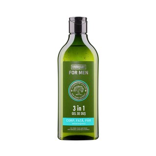 Gel de dus 3 in1 COSMEPLANT FOR MEN Corp, fata si par 400 ml