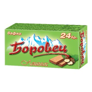 БОРОВЕЦ Обикновени вафли лешник 550 ГР / 38912588
