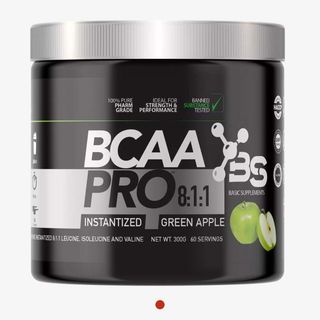 BCAA PRO 8:1:1 (300g) BASIC SUPPLEMENTS zelena jabuka