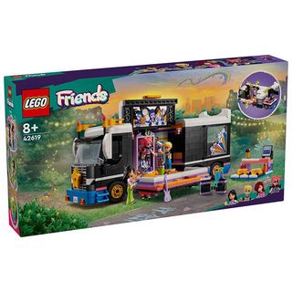 LEGO Friends Autocar de turneu pentru staruri pop 42619