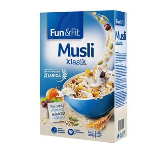 MUSLI CLASIK 250G FUN&FIT 002070