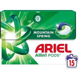 Ariel, Detergent Mountain Spring, 15 capsule (ID 71121)