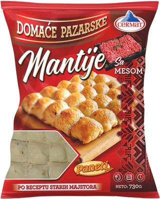 SMRZNUTE MANTIJE SA MESOM 730 G