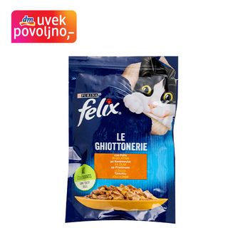 PURINA felix kompletna vlažna hrana za odrasle mačke - piletina u želeu, 85g 2702549