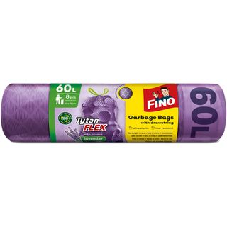 Fino, Saci menajeri cu snur, 60L, 8 bucati (ID 66861)