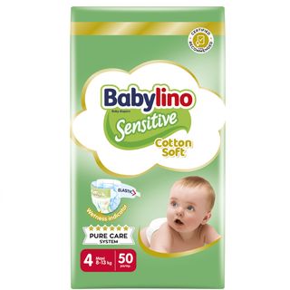 BABYLINO pelene sensitive 50 KOM maxi 4 | 5201263082580