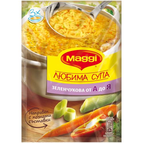 Maggi Зеленчукова супа от А до Я